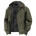 Jaqueta Masculina Para Inverno Fleece com Capuz - (Promoção de Inverno 2025)